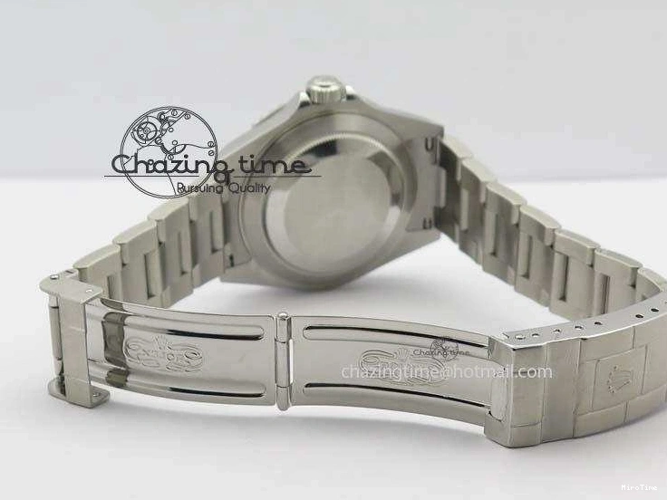 MiroTime 0523 SoftTouch Submariner 16610LV SS Green Metal Bezel JF 1:1 Best Edition Black Dial On SS Bracelet SH 3755